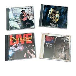 Blues/Blues Rock CD collection - SET OF FOUR